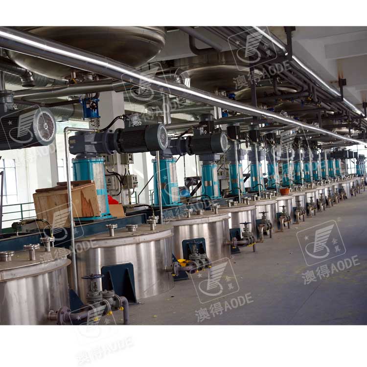 3000L油(yóu)墨自動化生(shēng)産線